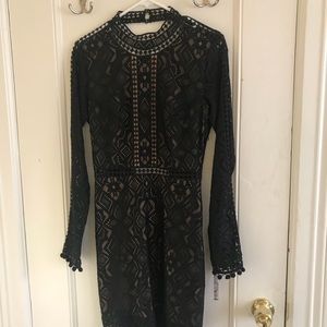 For love and lemons black dress